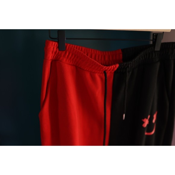 ZAFUL Men's Sweatpants Tapered Gym Running Workout Pants Cartoon Face L - Picture 3 of 6